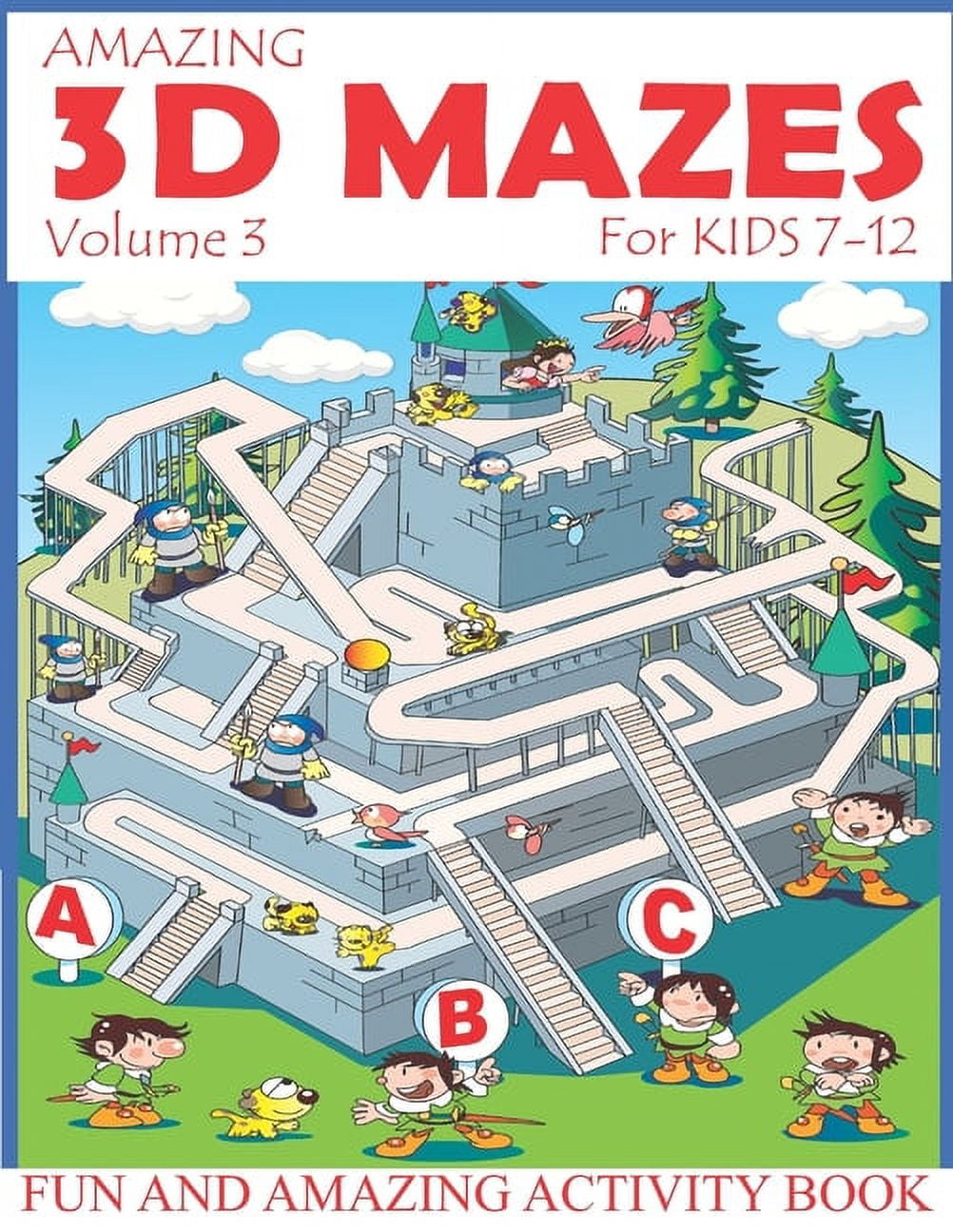 博客來-My Big Maze Book Ages 4-6: Best activity maze books for kids. A perfect  brain game mazes for kids. Awesome activity mazes for your kids to train