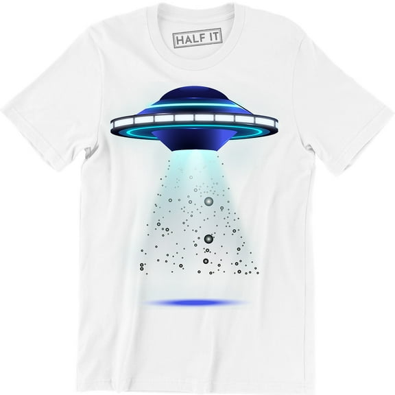 Amazing 3D UFO Alien Space Ship Flying Object Men's Gift T-Shirt