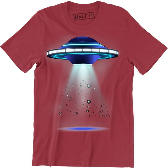 Amazing 3D UFO Alien Space Ship Flying Object Men's Gift T-Shirt