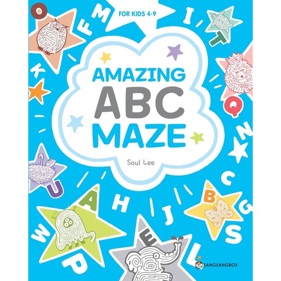 Amazing ABC Maze: For Kids 4-9, (Paperback)