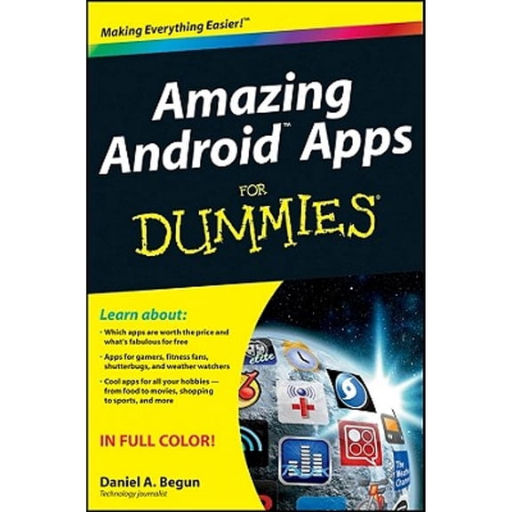 Pre-Owned Amazing Android Apps For Dummies (Paperback) by Daniel A. Begun