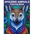 thumbnail image 1 of Amazing Animals Coloring Book : Relax and Unwind With 40 Stress Relieving Designs (Paperback), 1 of 1