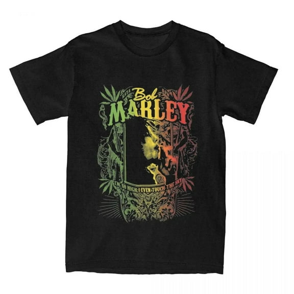 Amazing Awesome Bob Marleys Jamaica T Shirt for Men Women Cotton Tee Shirt 4XL 5