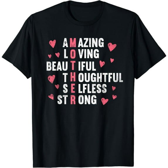 Amazing Beautiful | I Love You Mom Happy Funny Mother's Day T-Shirt