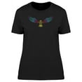 thumbnail image 1 of Amazing Boho Colorful Owl T-Shirt Women -Image by Shutterstock, Female Small, 1 of 2