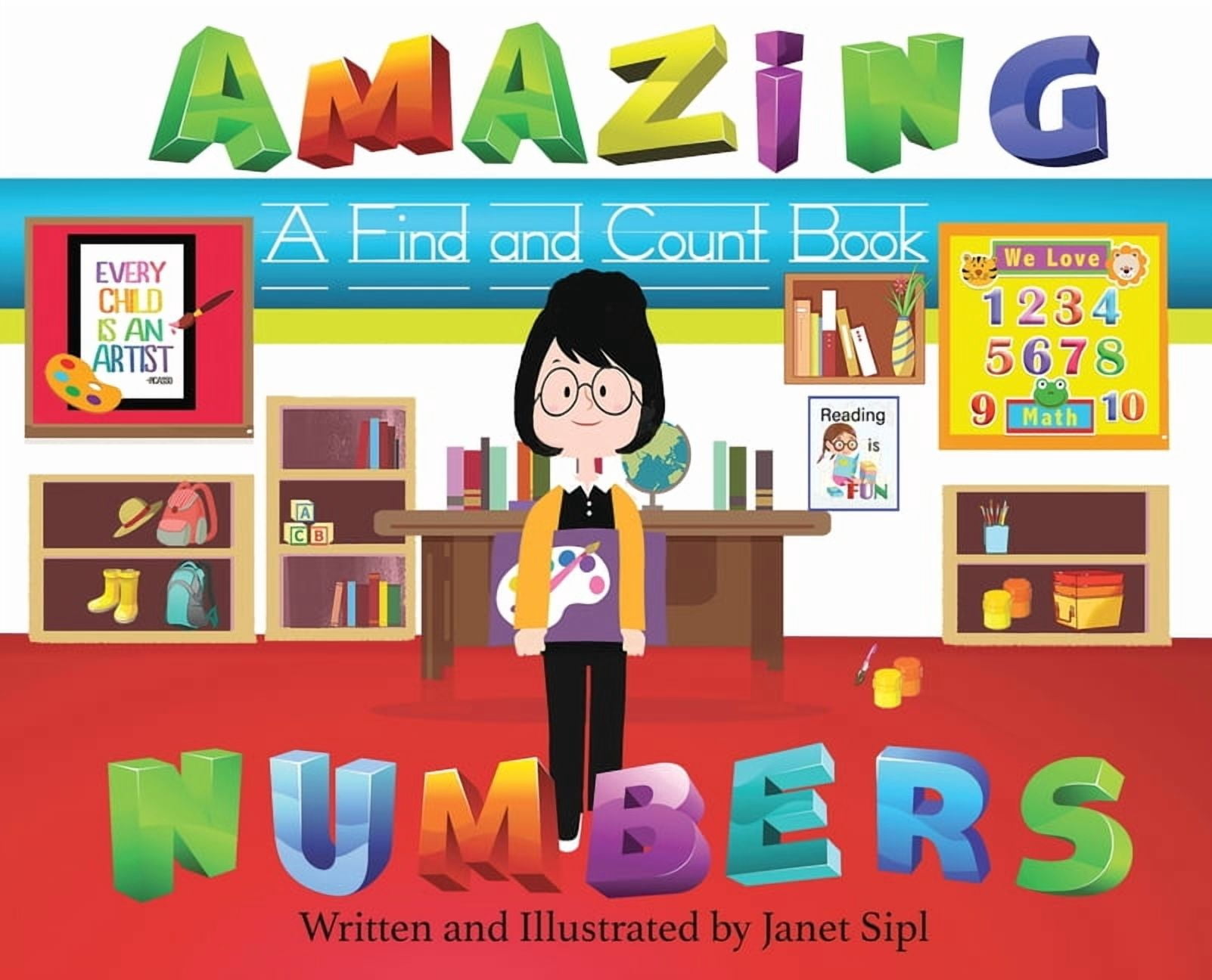 Amazing Book Amazing Numbers: A Find and Count Book, (Hardcover ...
