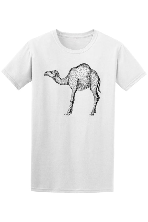 Amazing Camel Sketch Tee Men's -Image by Shutterstock