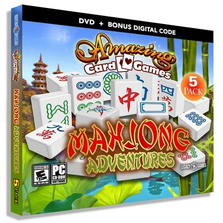 Amazing Card Games: Mahjong Adventures - 6 Pack