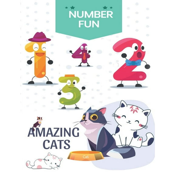 Amazing Cats & Numbers, (Paperback)