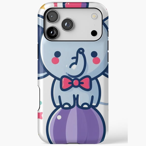 Amazing Circus Sticker Graphic Compatible Phone Case for iPhone 11 12 13 14 15 16 17 Pro Max