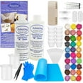 thumbnail image 1 of Amazing Clear Cast Resin 8 Oz, Pixiss 30 Mica Powders and Mixing Supplies, 1 of 9