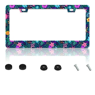 Licence plate covers walmart top