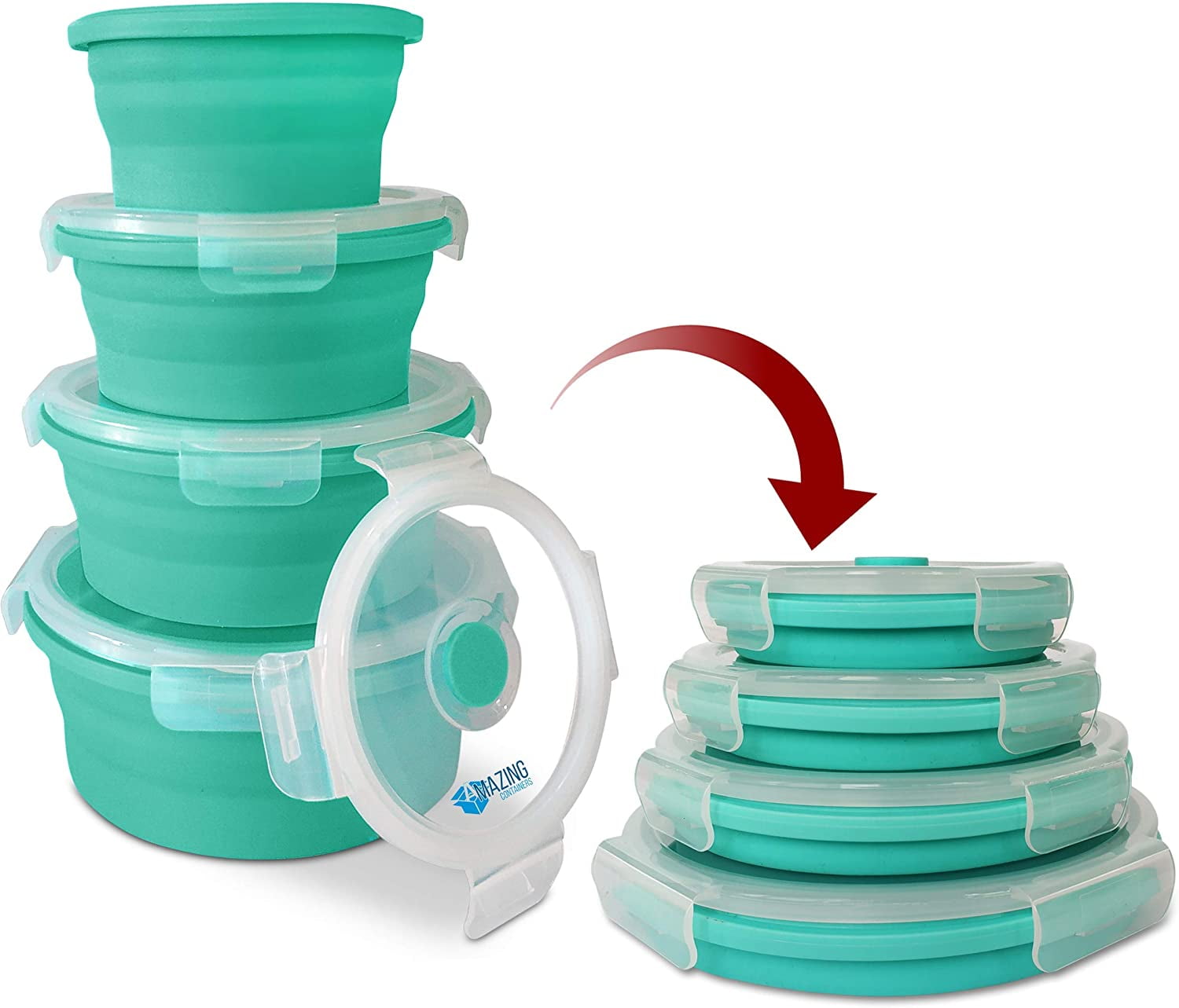 AMAZING CONTAINERS Food Storage Container - Thumbnail 3