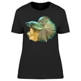thumbnail image 1 of Amazing Dark Glod Betta Fish T-Shirt Women -Image by Shutterstock, Female x-Large, 1 of 2