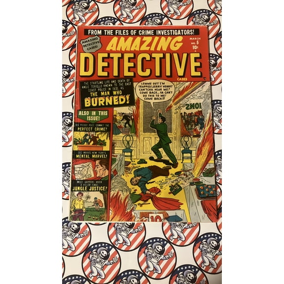 Amazing Detective Cases #5 Comic Book