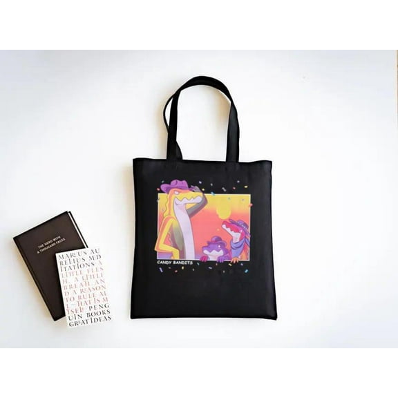 Amazing Digital, Circus, Candy, Bandits, Whimsical, Cartoon, Fan, Web Tote Bag V23860 Unisex