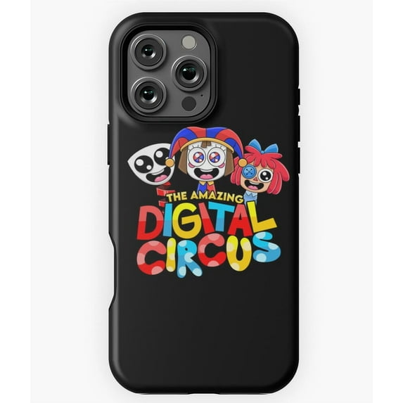 Amazing Digital Circus Characters Phone Case for iPhone 16 15 14 13 12 11 Pro Max - Creative Phone M97