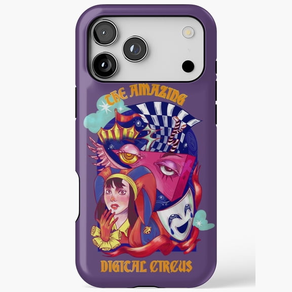Amazing Digital Circus Indie Animation Art Case Compatible Phone Case for iPhone 11 12 13 14 15 16 17 Pro Max