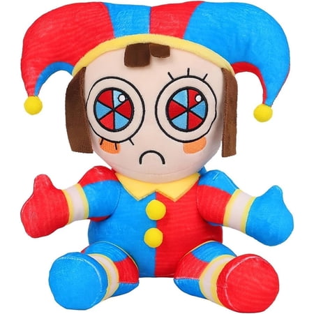The Amazing Digital Circus Plush,10.3" Pomni Plushies Toy Gift, Cute Stuffed Figure Doll for Kids and Adults, Birthday Halloween Christmas Choice for Boys Girls