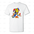 thumbnail image 1 of Amazing Digital Circus Pomni Glow-In-The-Dark Funny Graphic Gift Unisex Tee V80260, for men & women, up to size 5XL, 1 of 3