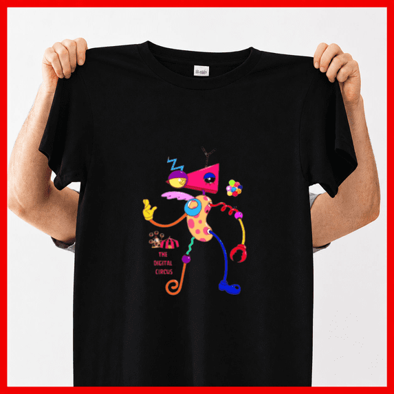 Amazing Digital Circus Zooble Retro Cartoon Graphic Tee Unisex T