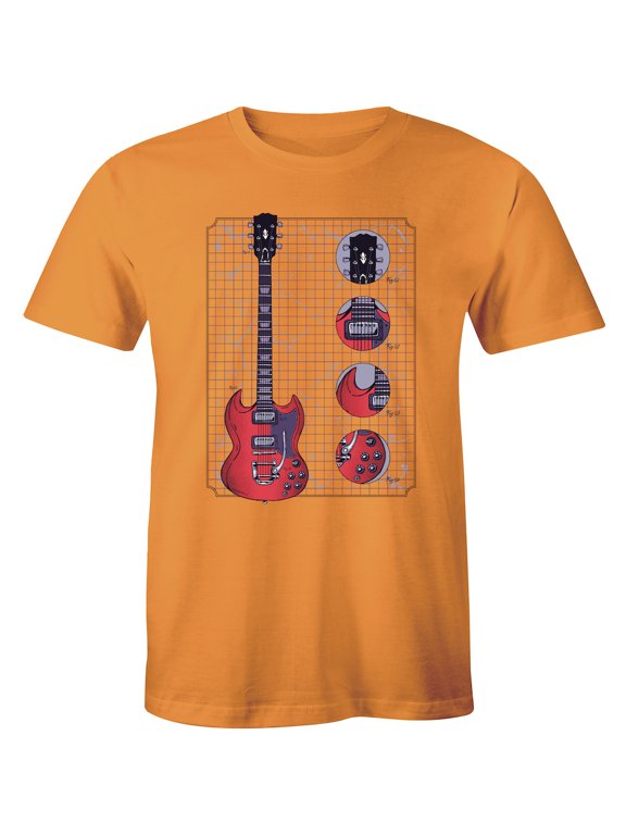 Amazing Electric Guitar Musician Men Music Rock Collection Guitarist T-Shirt