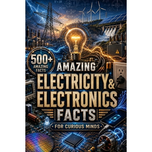 Amazing Facts for Curious Minds Amazing Electricity & Electronics Facts for Curious Minds: 500+ Fun & Surprising Facts About Electricity, Electronics, C, (Paperback)