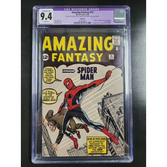 Amazing Fantasy #15 - CGC 9.4 Comic Book