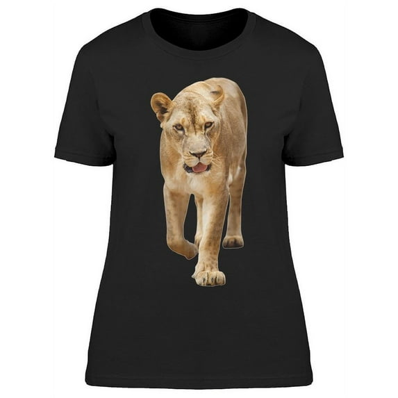 Amazing Female Lion T-Shirt Women -Image by Shutterstock, Female 3X-Large