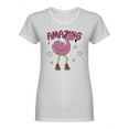 thumbnail image 1 of Amazing Flamingo Design Shaped T-Shirt Women -Image by Shutterstock, Female x-Large, 1 of 2
