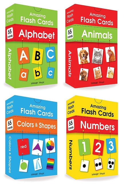 Amazing Flash Cards Amazing Flash Cards (Set of 4 Boxes): Alphabet ...