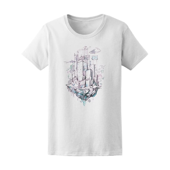 Amazing Floating Metropolis Tee Men's -Image by Shutterstock