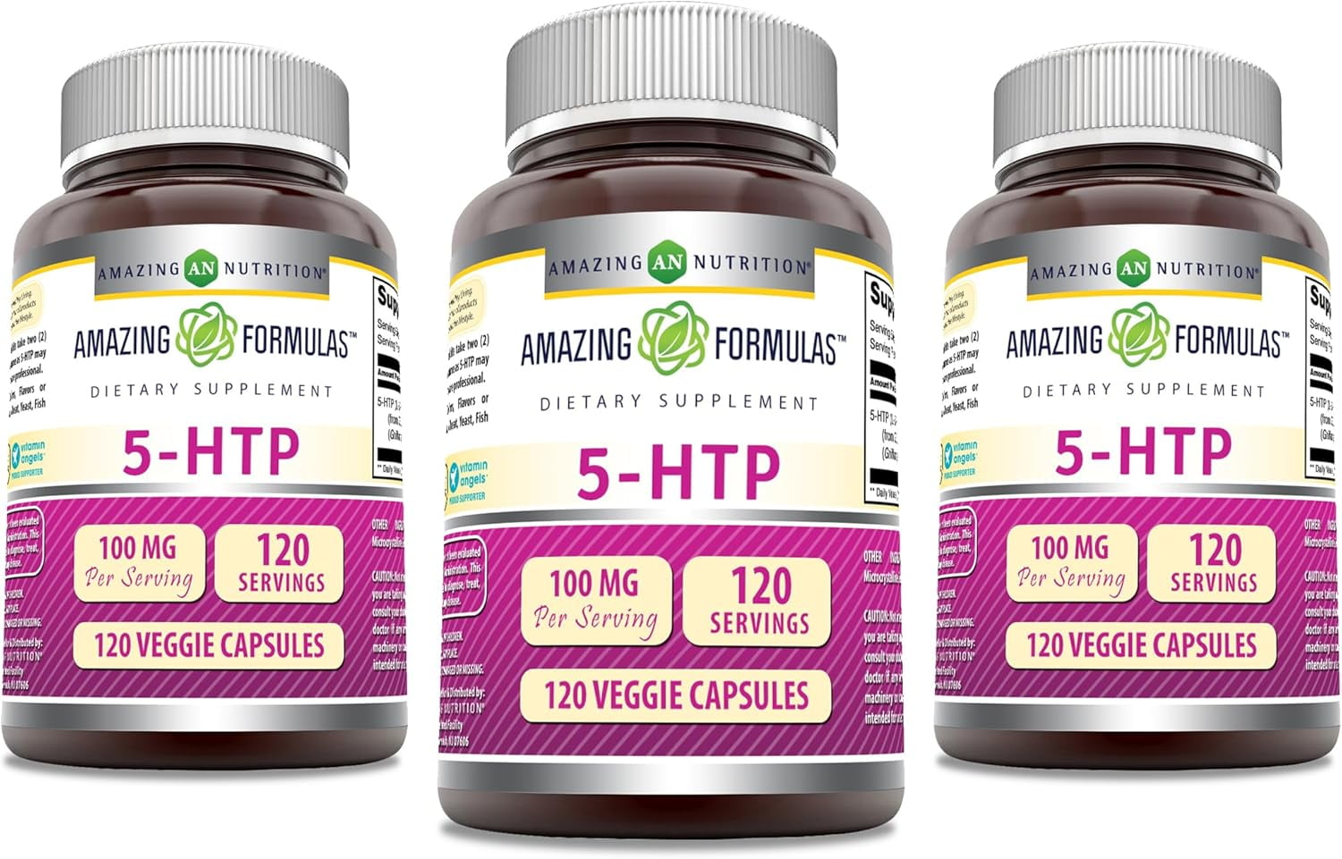 Try Per Amazing Formulas 5-HTP (Hydroxytryptophan) 100 Mg Per Serving 120 ...