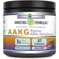 thumbnail image 1 of Amazing Formulas AAKG 3000Mg Per Serving Grams (1.1 Lb) Powder Supplement | Arginine Alpha-Ketoglutarate | Wild Berry Flavor | 87 Servings | Non-GMO | Gluten Free, 1 of 4