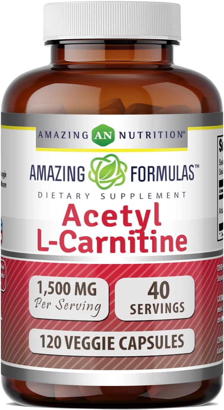 1500mg l carnitine Amazing Formulas Acetyl L-Carnitine | 1500 Mg Per Serving
