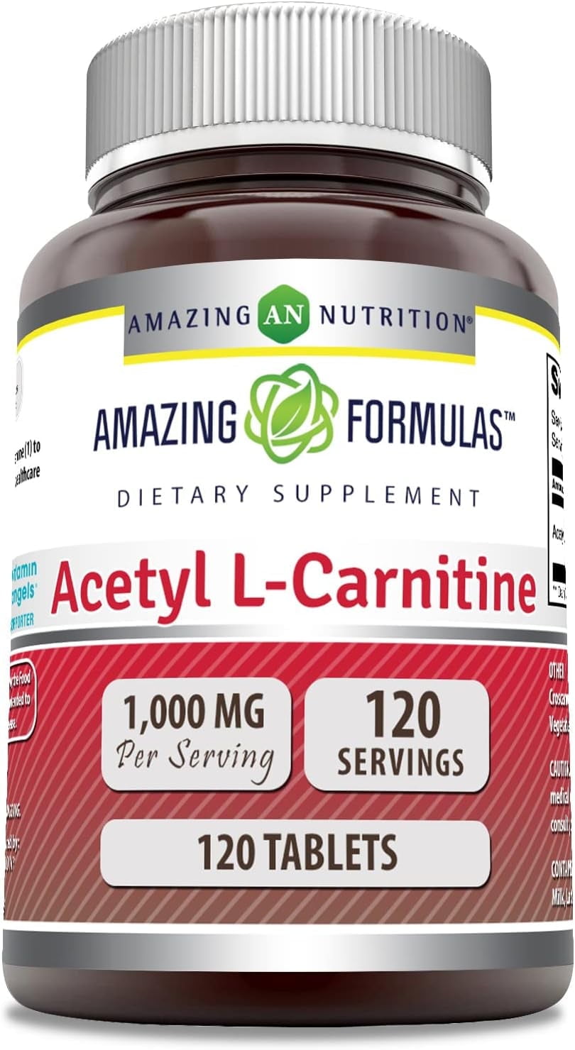 l carnitine supplement 1000mg Acetyl-L-Carnitine Tablets – MSC Nutrition main image 0