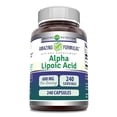 thumbnail image 1 of Amazing Formulas Alpha Lipoic Acid 600 Mg Per Serving 240 Capsules Supplement | Non-GMO | Gluten Free, 1 of 6