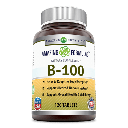 Amazing Formulas B-100 - 120 Tablets