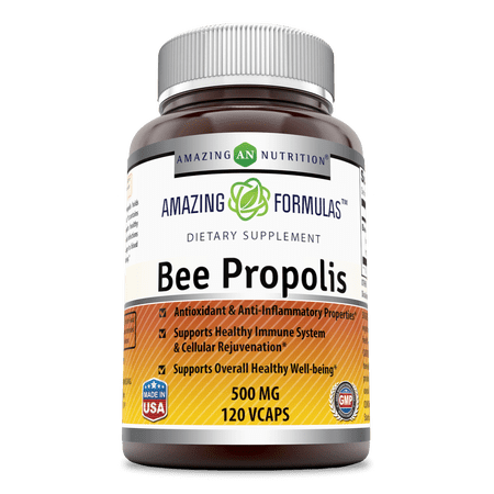 Amazing Formulas Bee-Propolis 500 Mg 120 VCaps