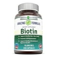 thumbnail image 1 of Amazing Formulas Biotin 10,000 mcg 200 Capsules, 1 of 2