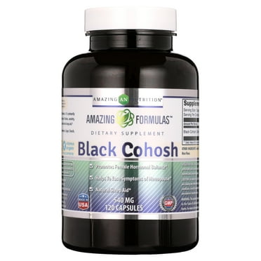 Amazing Formulas Black Cohosh 540 Mg 120 Capsules