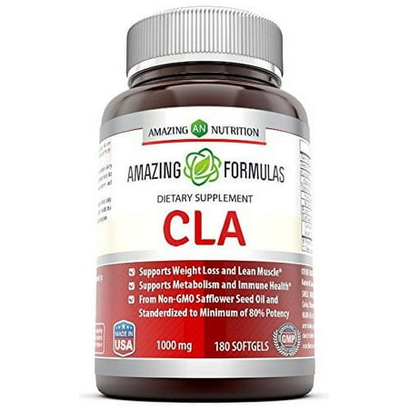 Amazing Formulas CLA 1000 Mg 180 Softgels