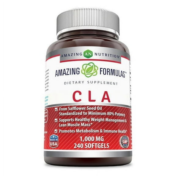 Amazing Formulas CLA - 1000 Mg, 240 Softgels
