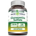 Amazing Formulas Glucosamine Sulfate 1500 mg 240 Capsules | Made in USA ...
