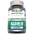 thumbnail image 1 of Amazing Formulas Hyaluronic Acid 100mg Per Serving 120 Capsules Supplement | Non GMO | Gluten Free | Made in USA, 1 of 5
