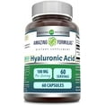 thumbnail image 1 of Amazing Formulas Hyaluronic Acid 100mg Per Serving 60 Capsules Supplement | Non GMO | Gluten Free | Made in USA, 1 of 5