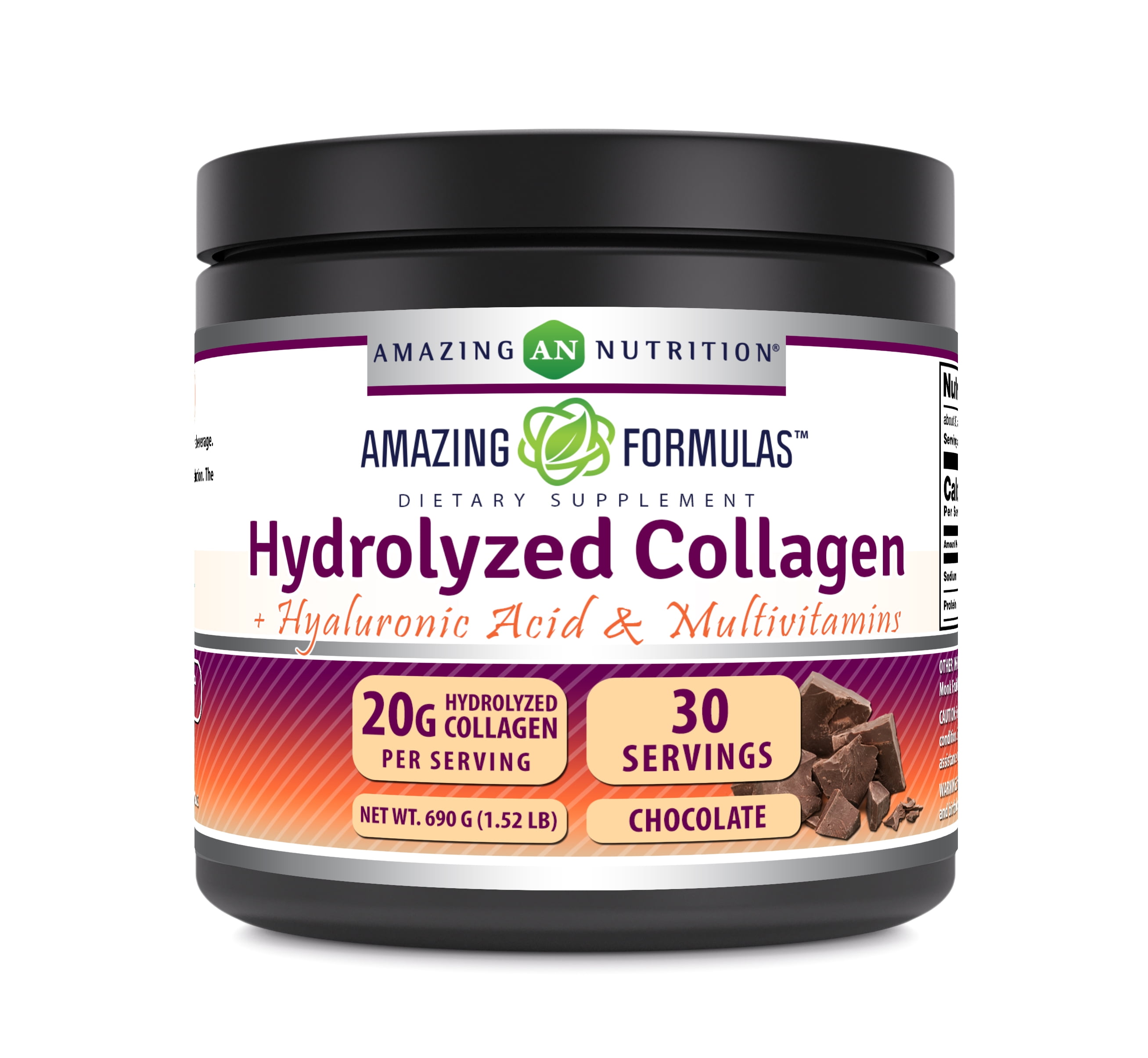 Amazing Formulas Hydrolyzed Collagen with Hyaluronic Acid