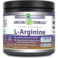 thumbnail image 1 of Amazing Formulas L-Arginine 1000mg Per Serving Powder 2.2Lbs Supplement | 997 Serving | Best Amino Acid Supplement for Women & Men | Non-GMO | Gluten Free | Made in USA, 1 of 5