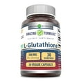 thumbnail image 1 of Amazing Formulas L-Glutathione 500 Mg 30 Veggie Capsules | Non-GMO | Gluten Free | Made in USA | Suitable for Vegetarians, 1 of 5