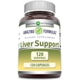 thumbnail image 1 of Amazing Formulas Liver Support 120 Capsules (Non-GMO), 1 of 6